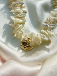 Ожерелье Крупный перламутр