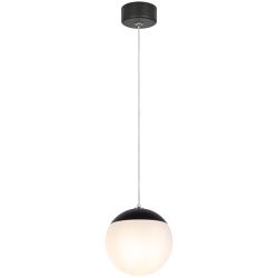 Светильник подвесной (подвес) ЭРА ADELAIDA PL35 BK G9 потолочный шар черный