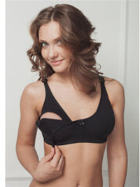 Бюстгальтер для кормления Helena черный