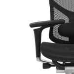 Кресло EXPERT 2 STAR ERGO HSTM 01 NEW, 3D пояснич валик, подлокот 6D(360), подголовн 5D, цвет черн,)