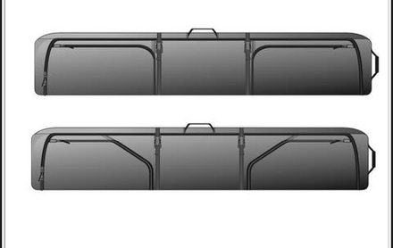 Чехол на колесах для сноуборда OXESS wheelie bag 194cm