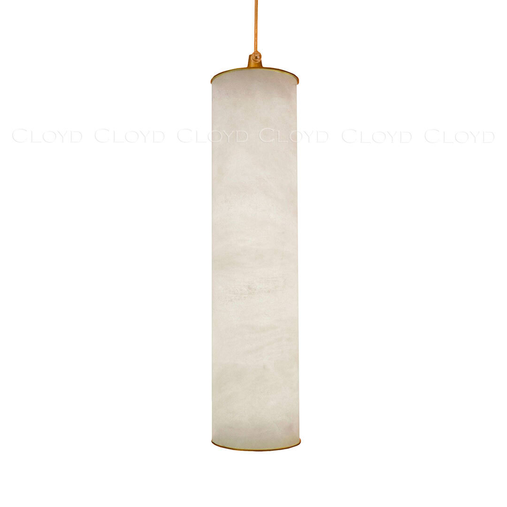 Подвесной светильник Cloyd LERMONT-B P1 / алебастр - латунь (арт.11143)