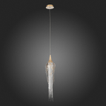 SL1116.203.01 Подвес ST-Luce Золотистый с патиной/Золотистый с  патиной, Никель LED 1*5W 3000K