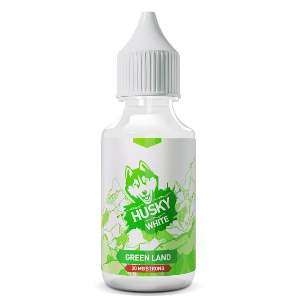 Жидкость Husky White - Green Land (Яблоко) 30 мл, 20 мг/мл* Strong