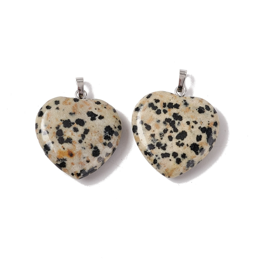 Подвеска-кулон "Сердце" 27мм из яшмы