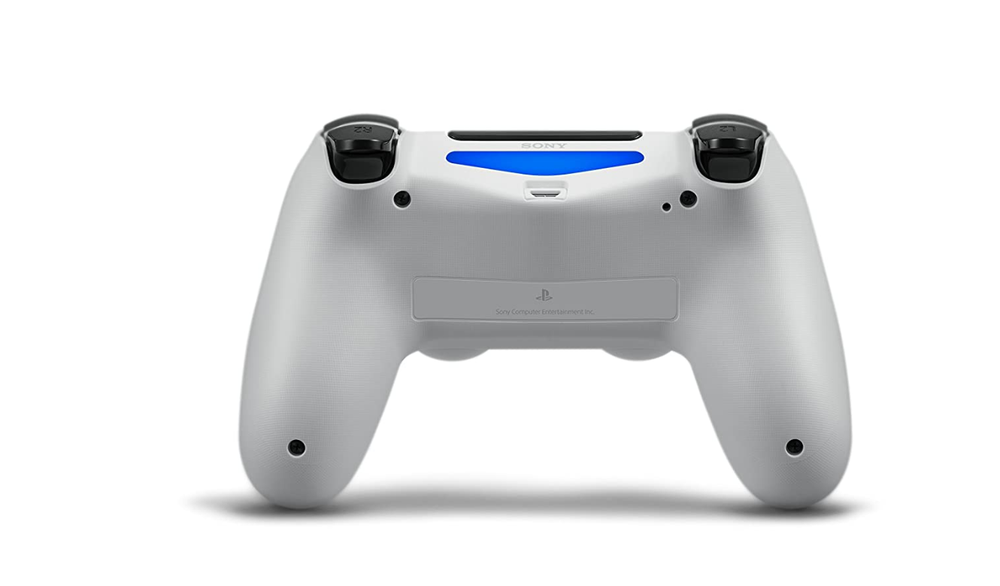 Беспроводной геймпад DualShock 4 ver. 2 Glacier White (белый) для PlayStation 4