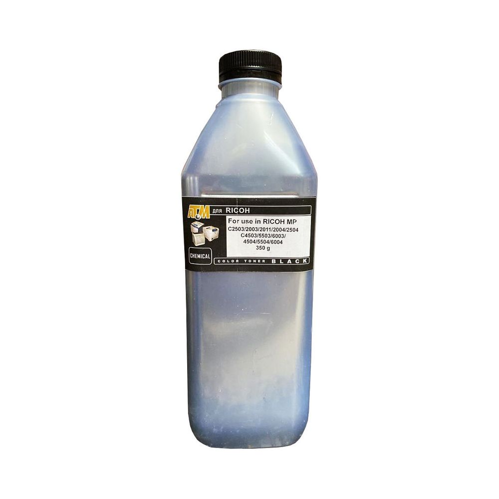Тонер для RICOH MP C2503/C2003/C2011/C2004/C2504 (350гр, черный, Chemical) Silver ATM