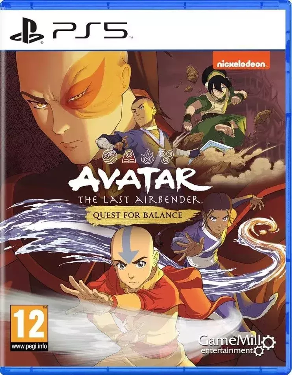 Игра Avatar The Last Airbender: Quest for Balance (Английская версия) для PlayStation 5