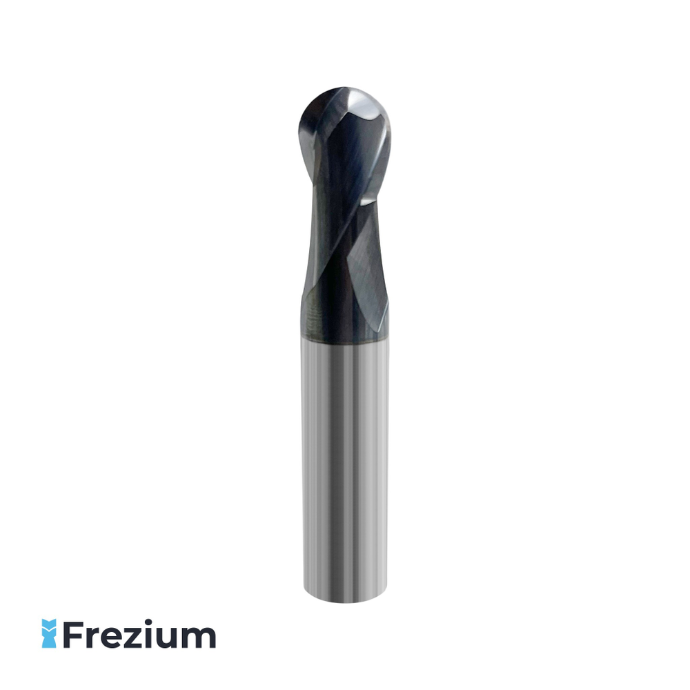 Сферическая фреза твердосплавная по металлу "Iscar" (16x16x16x92 Z2 R8; EB160A16-2C16 IC900) Сферическая фреза твердосплавная по металлу "Iscar" (16x16x16x92 Z2 R8; EB160A16-2C16 IC900)