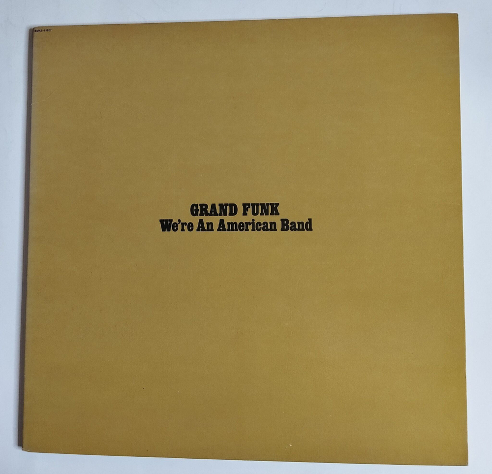 Винтажная виниловая пластинка LP Grand Funk Were An American Band (USA 1973) (Club Edition)