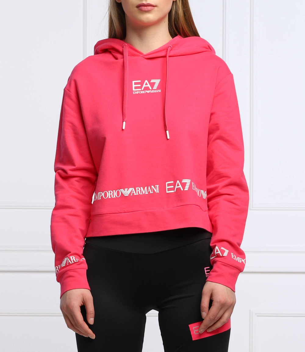 Худи EA7 - розовый(3LTM09 TJCQZ)