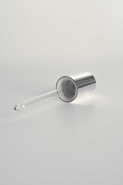 Пипетка с кнопкой 18/410 серебряная