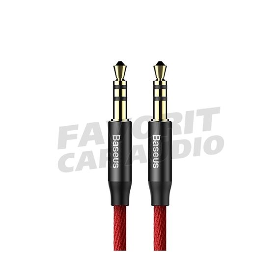 Кабель AUX Baseus M30 Yiven 1м красный