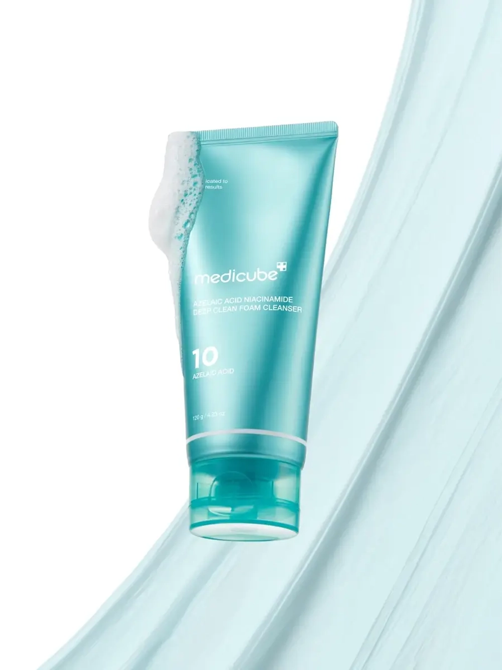 Medicube Очищающая пенка с азелаиновой кислотой и ниацинамидом Azelaic Acid Niacinamide Deep Clean Foam Cleanser 120 мл