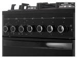 Плита газовая GEFEST ПГЭ 5502-02 0044 (черн с раств рис)