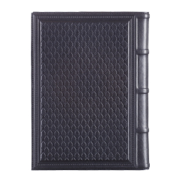 Ежедневник А5 «Брокеру-5» с накладкой покрытой никелем