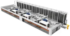 Автоматизированная система HGTECH серии LCL для загрузки и хранения листового металла