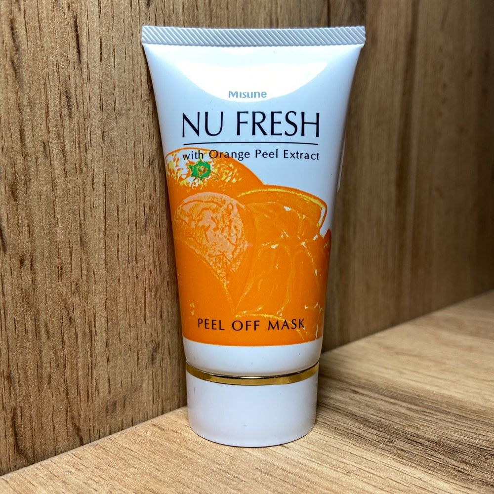 Маска пленка для лица Mistine Nu Fresh with Orange Peel Extract Peel Off Mask с экстрактом цедры апельсина 50 г