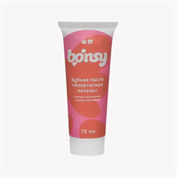 Зубная паста Bonsy для кошек и собак, со вкусом печени, 75 мл