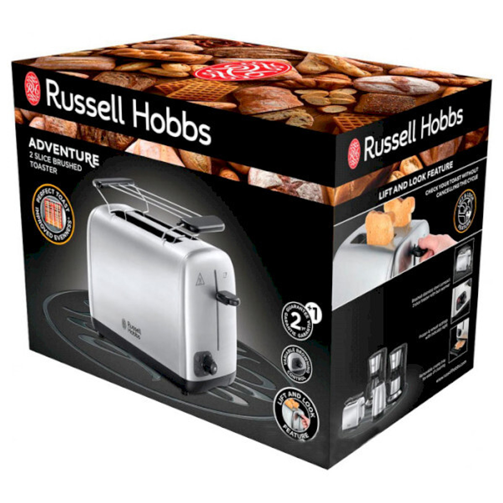 Тостер Russell Hobbs 24080-56 металл