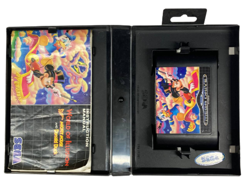 Картридж World of Illusion Starring Mickey Mouse and Donald Duck (Sega Mega Drive)