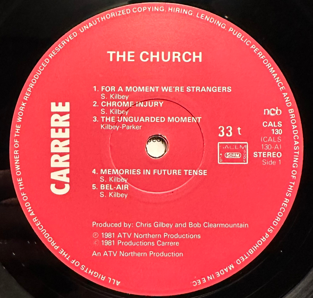 The Church - The Church (Скандинавия 1982г.)