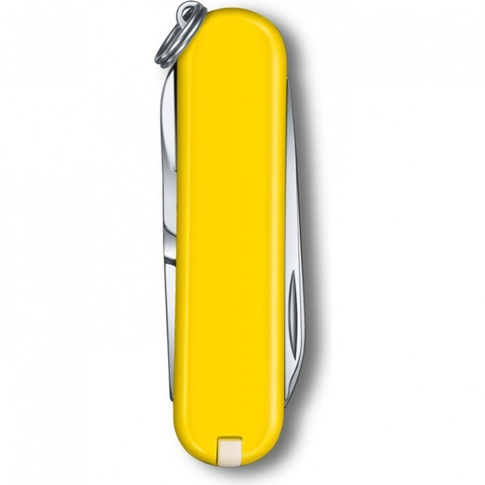 Нож-брелок Victorinox Classic SD Colors, 58 мм, 7 функций, "Sunny Side"