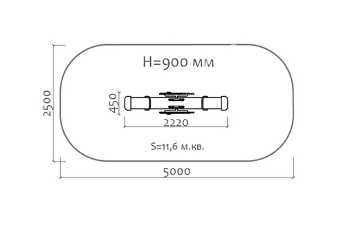 Качели-балансир “Рыбка”