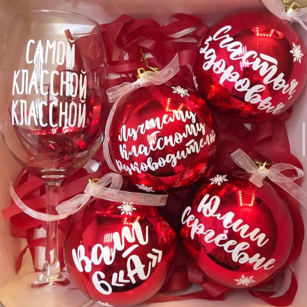 Набор елочных шаров №1