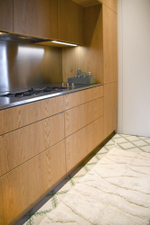 Шерстяной стираемый ковер Lorena Canals Enkang Ivory P (70 x 200 см)