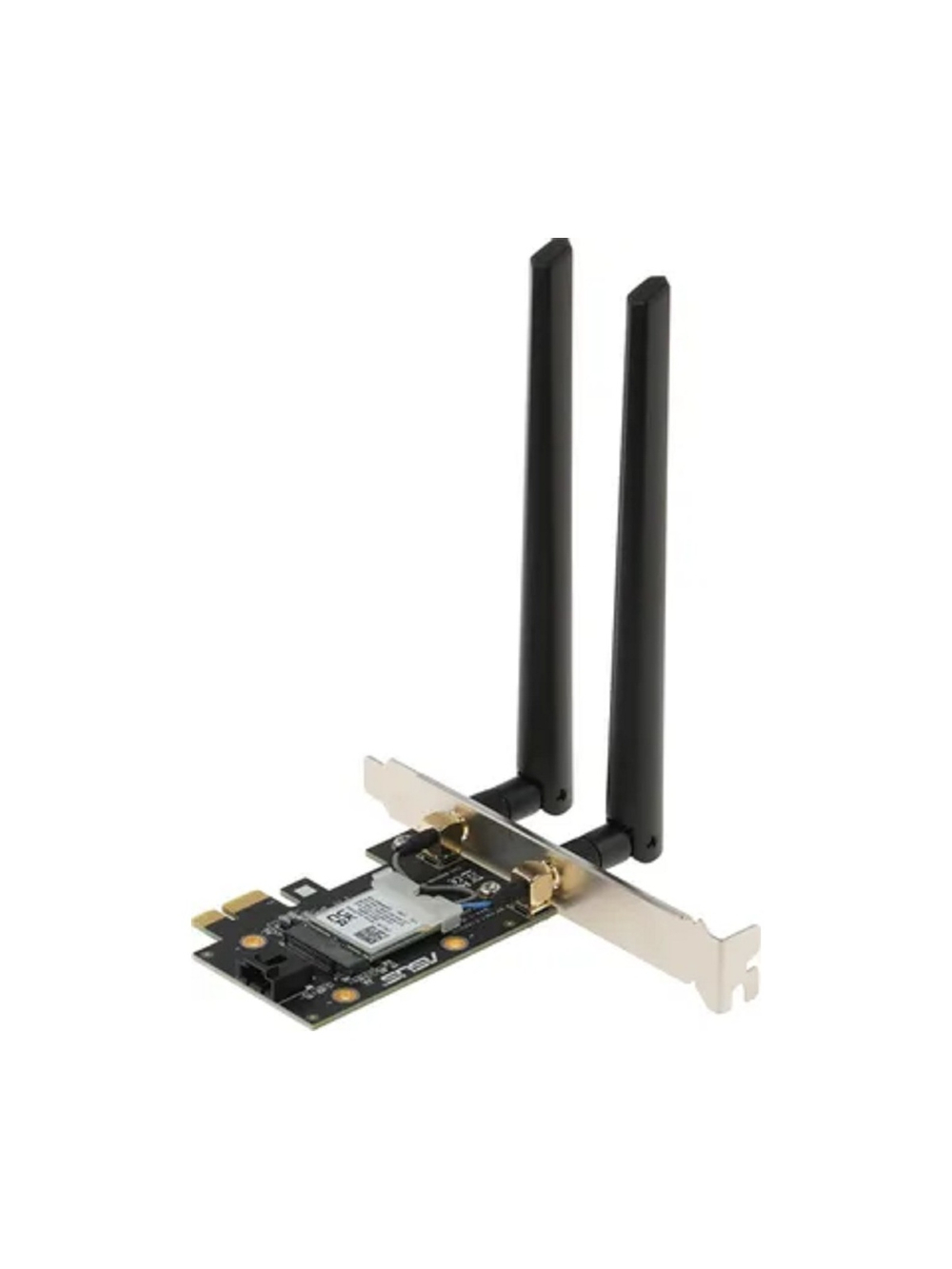 ASUS PCE-AX1800 Беспроводной двухдиапазонный PCI Express адаптер AX1800 + Bluetooth 5.2, внешняя антенна, Wi-Fi 6 (ax)