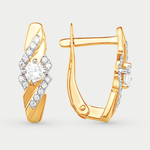 Серьги золотые