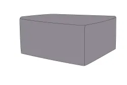 Защитный чехол на стол Латте 160×95×75 см, цвет серый