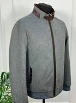 Куртка Brunello Cucinelli вставки из кожи крокожила