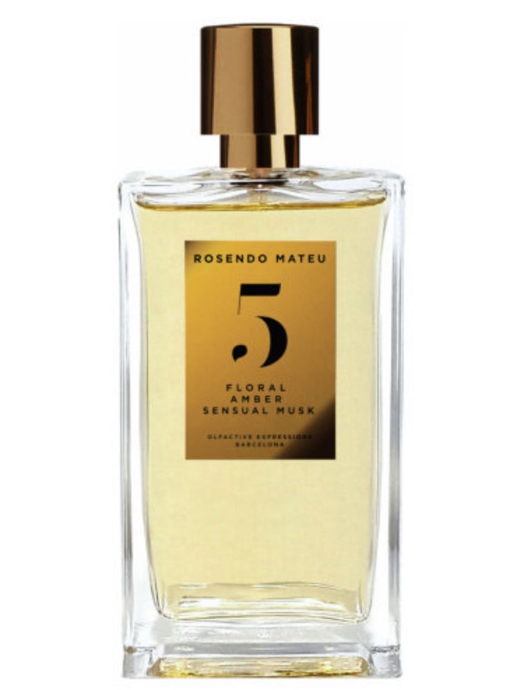 Rosendo Mateu Nº 5 Floral, Amber, Sensual Musk