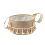 Корзина стеллажная с ручками "Кантри", Д200 Ш200 В100, бежевый