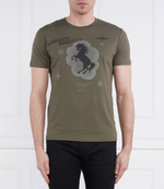 Футболка Aeronautica Militare - зеленый(TS2123J607)