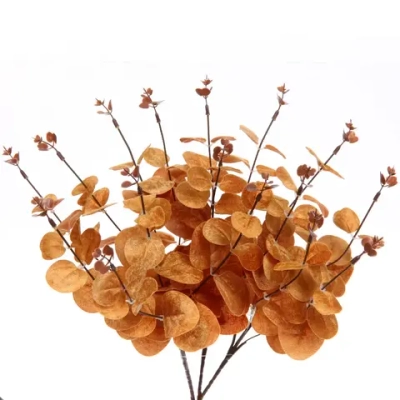 Искусственные цветы «FLOWERS MAGIC» 50см Эвкалипт золотой