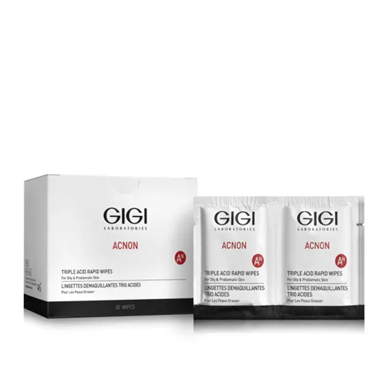 Салфетки влажные Акнон очищающие с кислотами