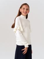 Джемпер для девочки AT244 молочный