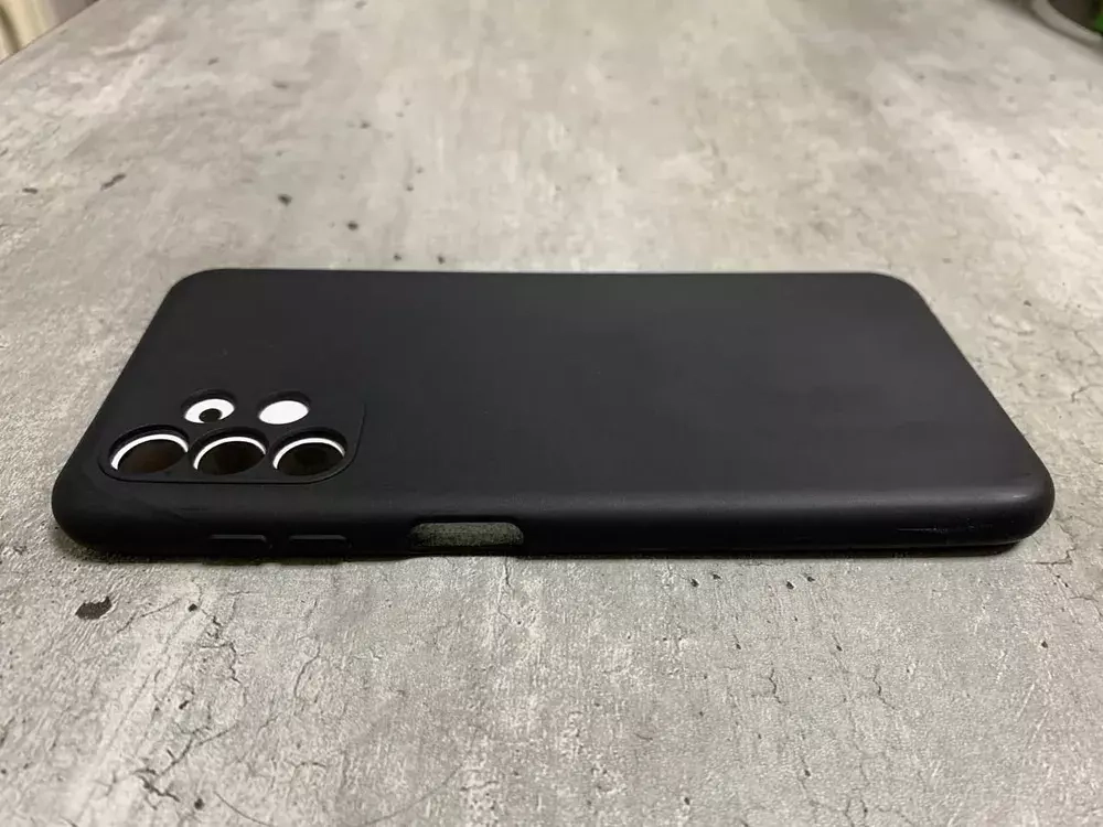 Накладка Samsung A13 силикон Black