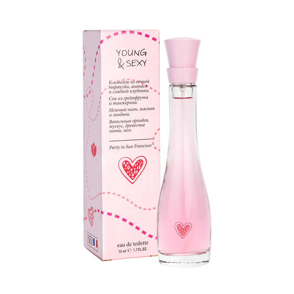 bv. т/в Bon Voyage! Young & Sexy (Бон Вояж! Янг энд Секси)-50ml for women/12