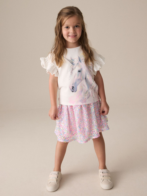 Юбка для девочки Next E61-294, Розовый