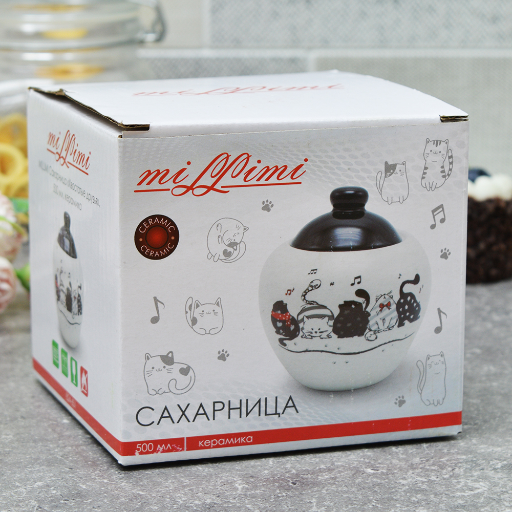 Сахарница 500мл "Хвостатые друзья" MILLIMI