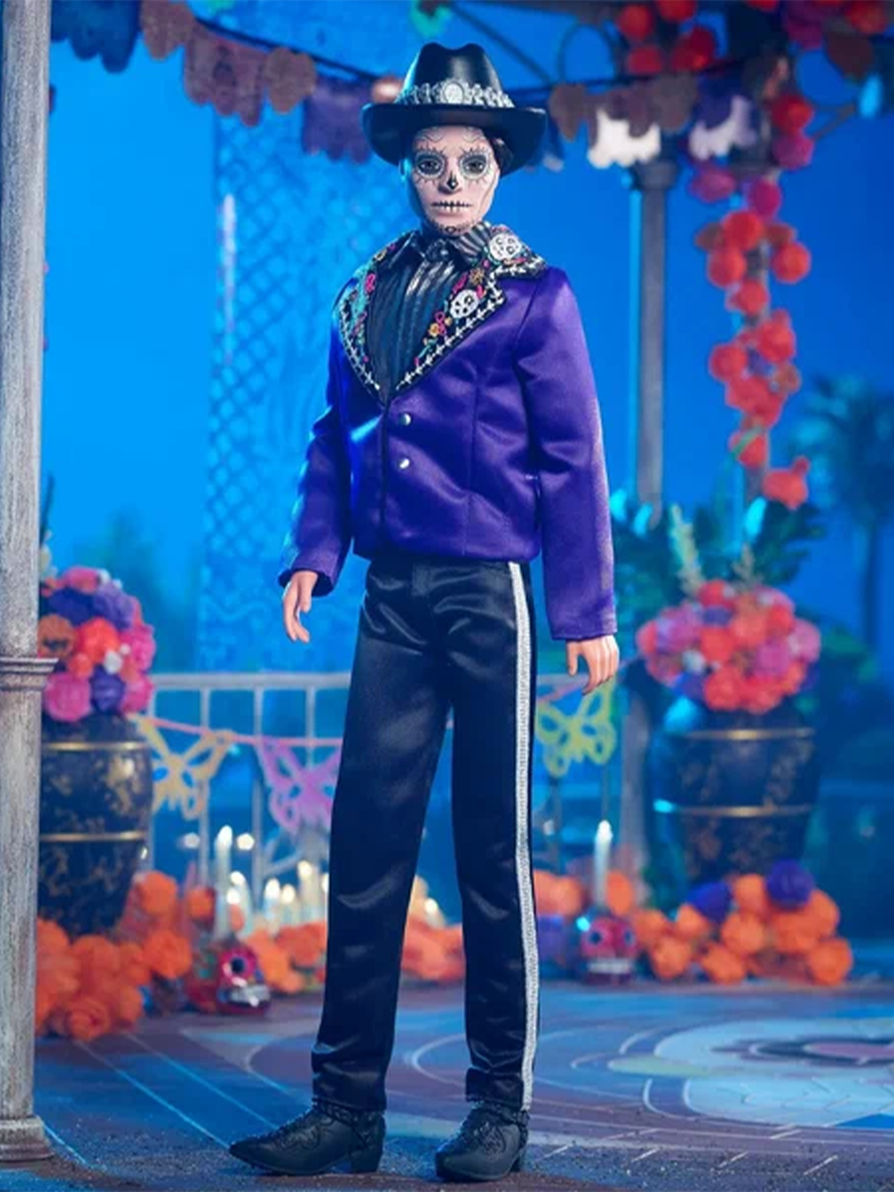 Барби Dia De Muertos Ken HJX15, коллекционная кукла