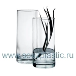 Ваза FLORA цилиндрическая высокая 26,5см 98-543