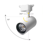 Трековый светильник Vaes ACCENT 30 белый для однофазной системы, 3000К/4000К