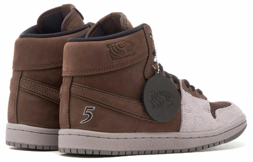 Кроссовки Soulgoods X Jordan Air Ship Pe Baroque Brown