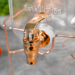 Диспенсер для напитков 4л на металлической подставке