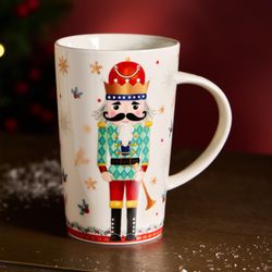 НАБОР ПОДАРОЧНЫЙ LEFARD "ЩЕЛКУНЧИК" (КРУЖКА 385 МЛ В КОМПЛЕКТЕ С ЁЛОЧНОЙ ИГРУШКОЙ)